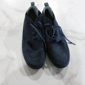 Superfeet Olympia Blue Leather Sneakers sz 8.5